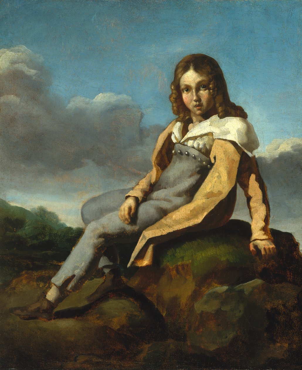 Alfred Dedreux (1810-1860) lapsena tekijältä Theodore Gericault