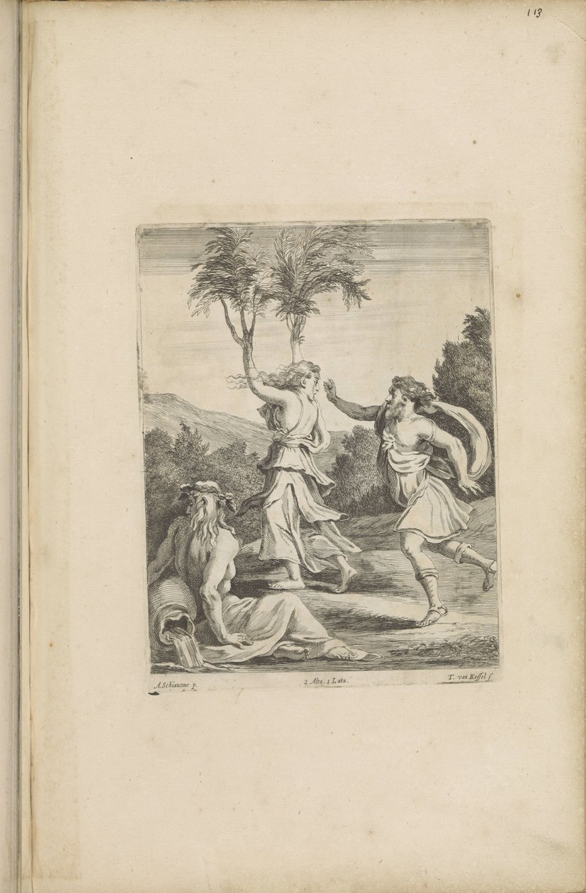 Apollo Daphnessa tekijältä Théodorus van Kessel