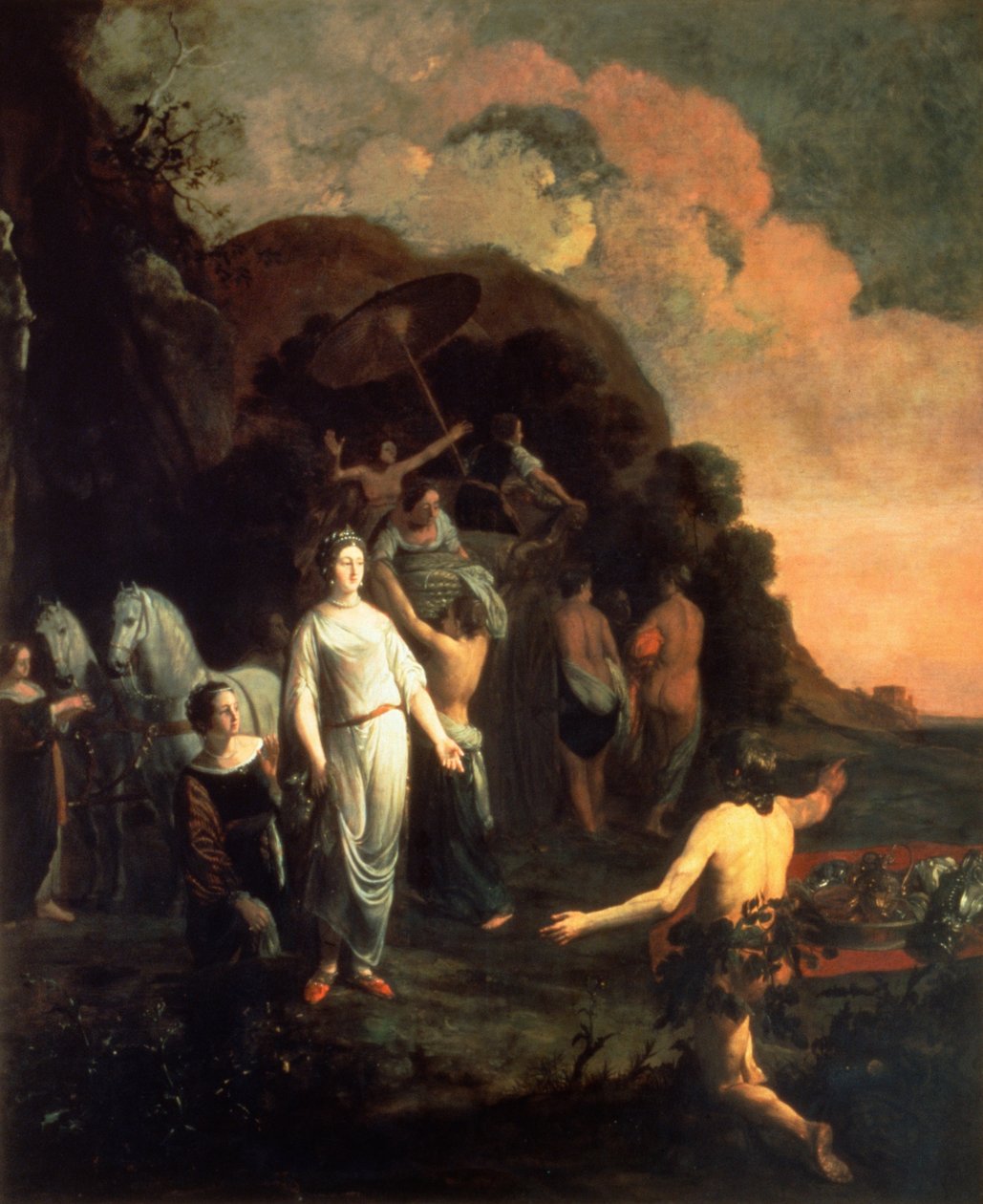 Odysseus ja Nausikaja tekijältä Thomas de Keyser