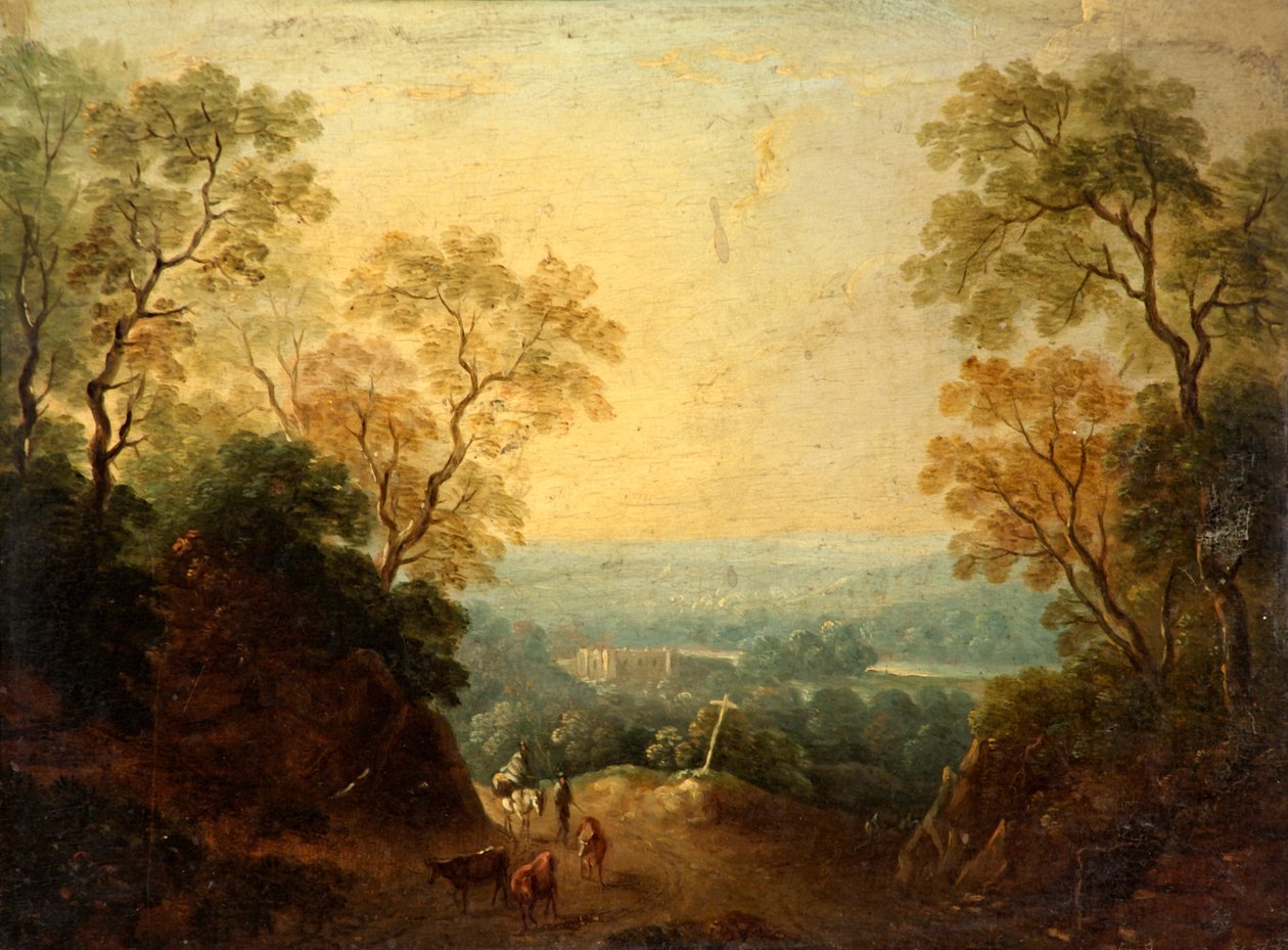 Näkymä Longleatista, noin 1810 tekijältä Thomas Barker of Bath
