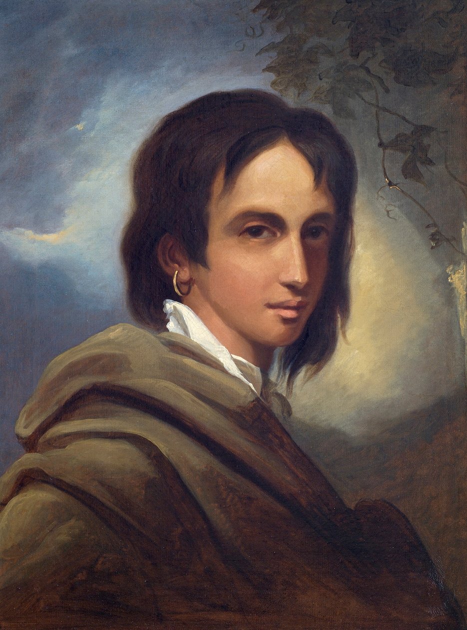 Hieno pää, nimeltään Javasun prinsessa Caraboo, n. 1817 tekijältä Thomas Barker of Bath