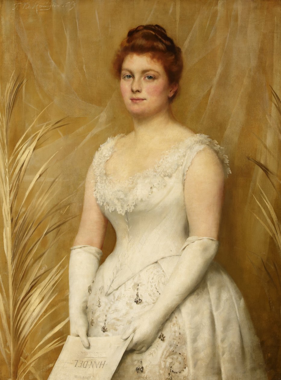 Marian Mckenzie, noin 1890 tekijältä Thomas Benjamin Kennington