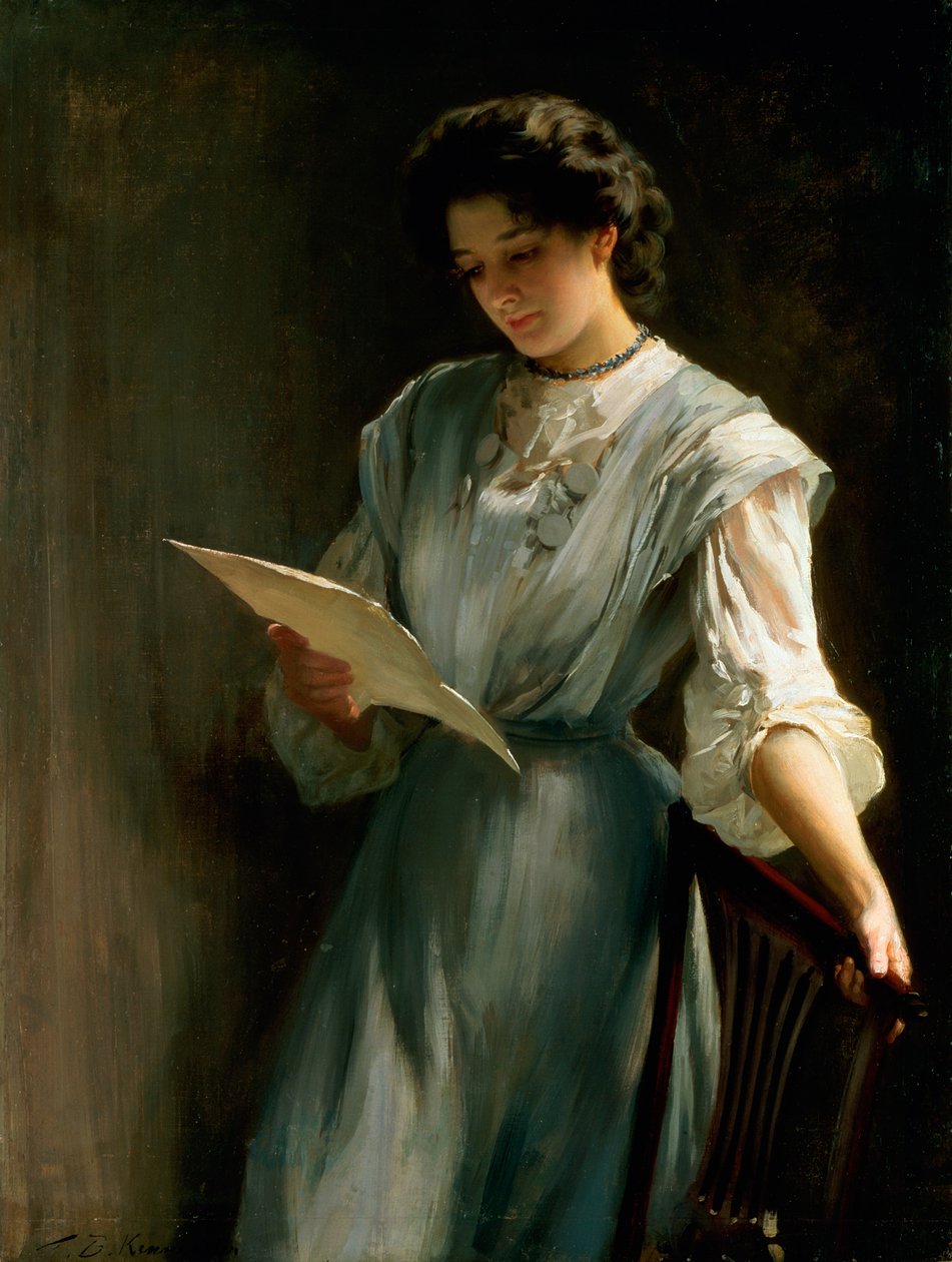 Kirjeen lukeminen tekijältä Thomas Benjamin Kennington