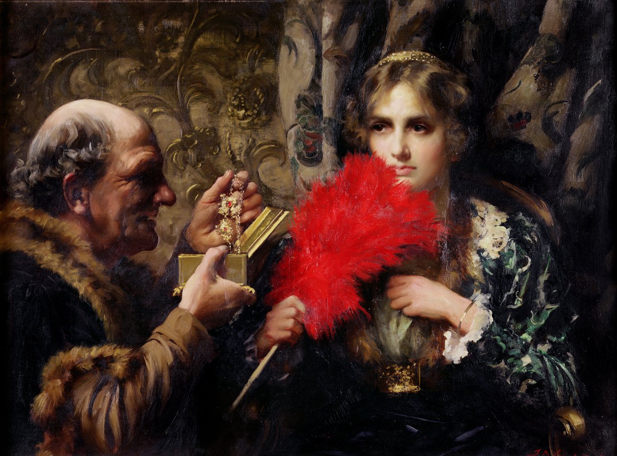 Temptation, 1914 tekijältä Thomas Benjamin Kennington