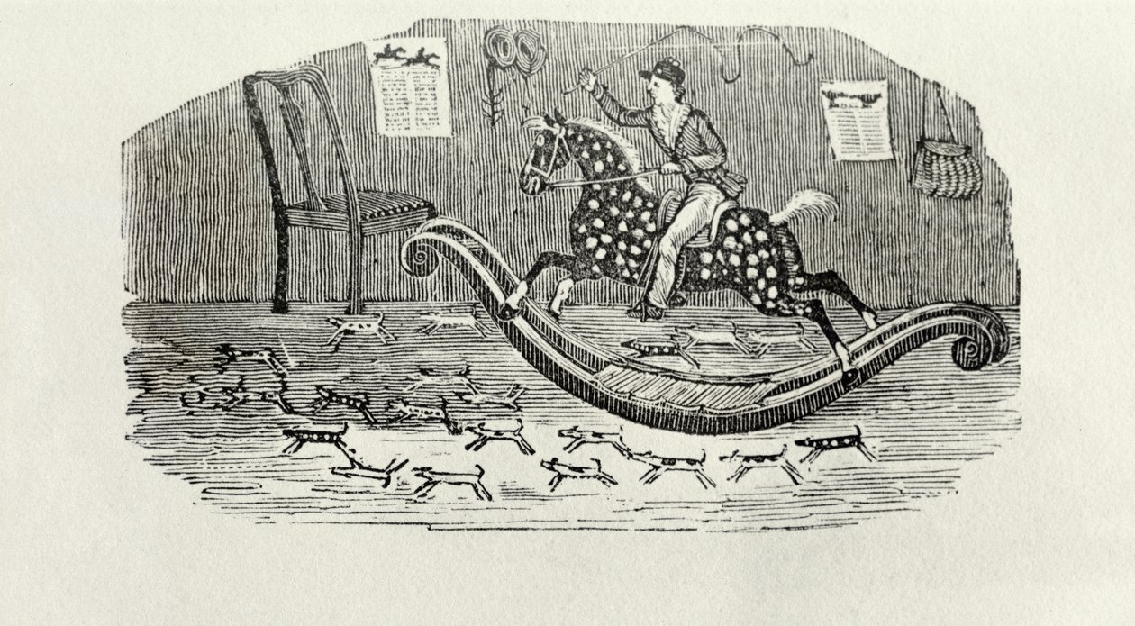 Nuori herrasmies Urheilija (puukaiverrus) tekijältä Thomas Bewick