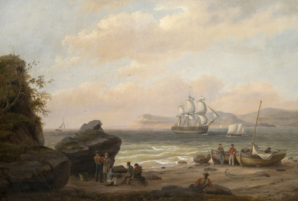 Merinäköala, 1835 tekijältä Thomas Birch