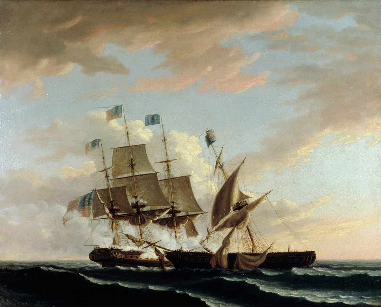 Perustuslaki ja Guerriere tekijältä Thomas Birch
