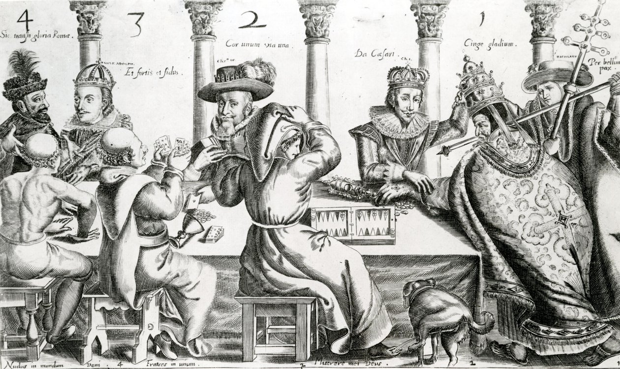Royal und Ecclesiastical Games, n. 1609 tekijältä Thomas Cockson