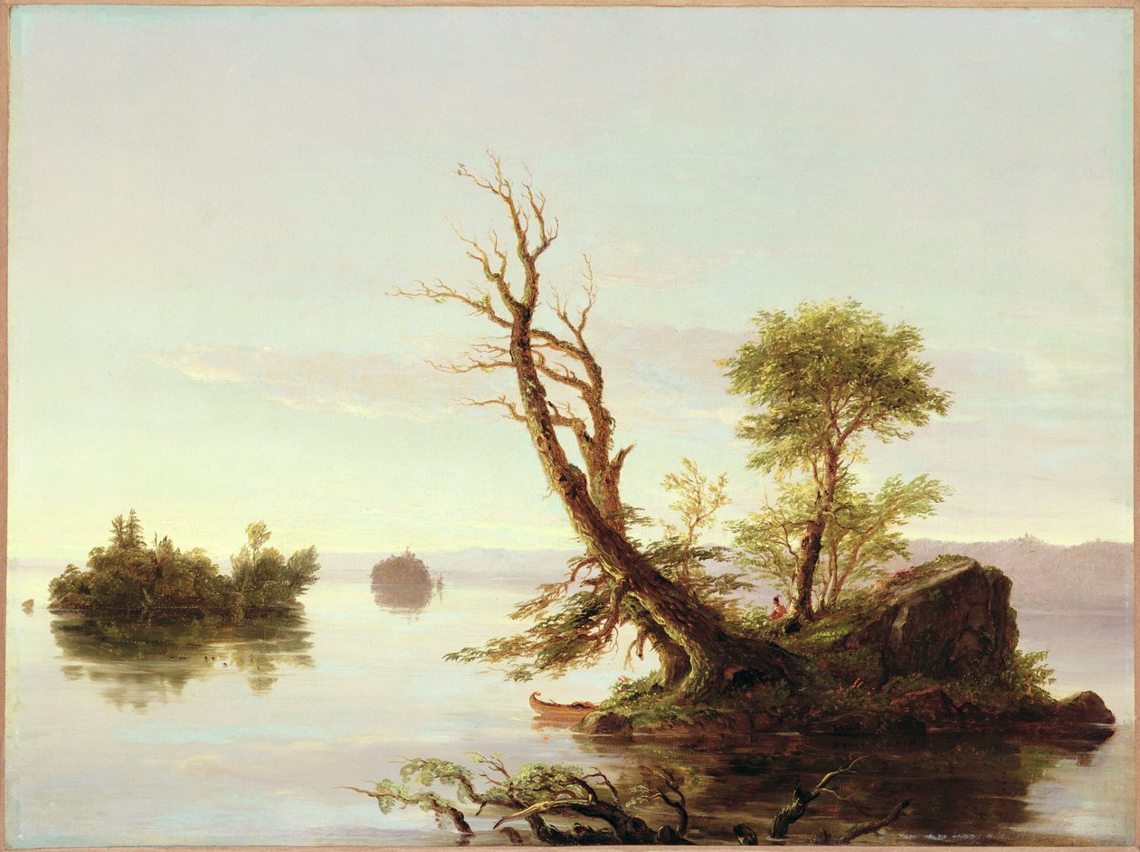 Huonekalut ja erilaiset esineet 1100- ja 1300-luvuilta tekijältä Thomas Cole