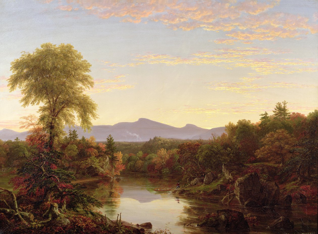 Catskill Creek, New York, 1845 tekijältä Thomas Cole