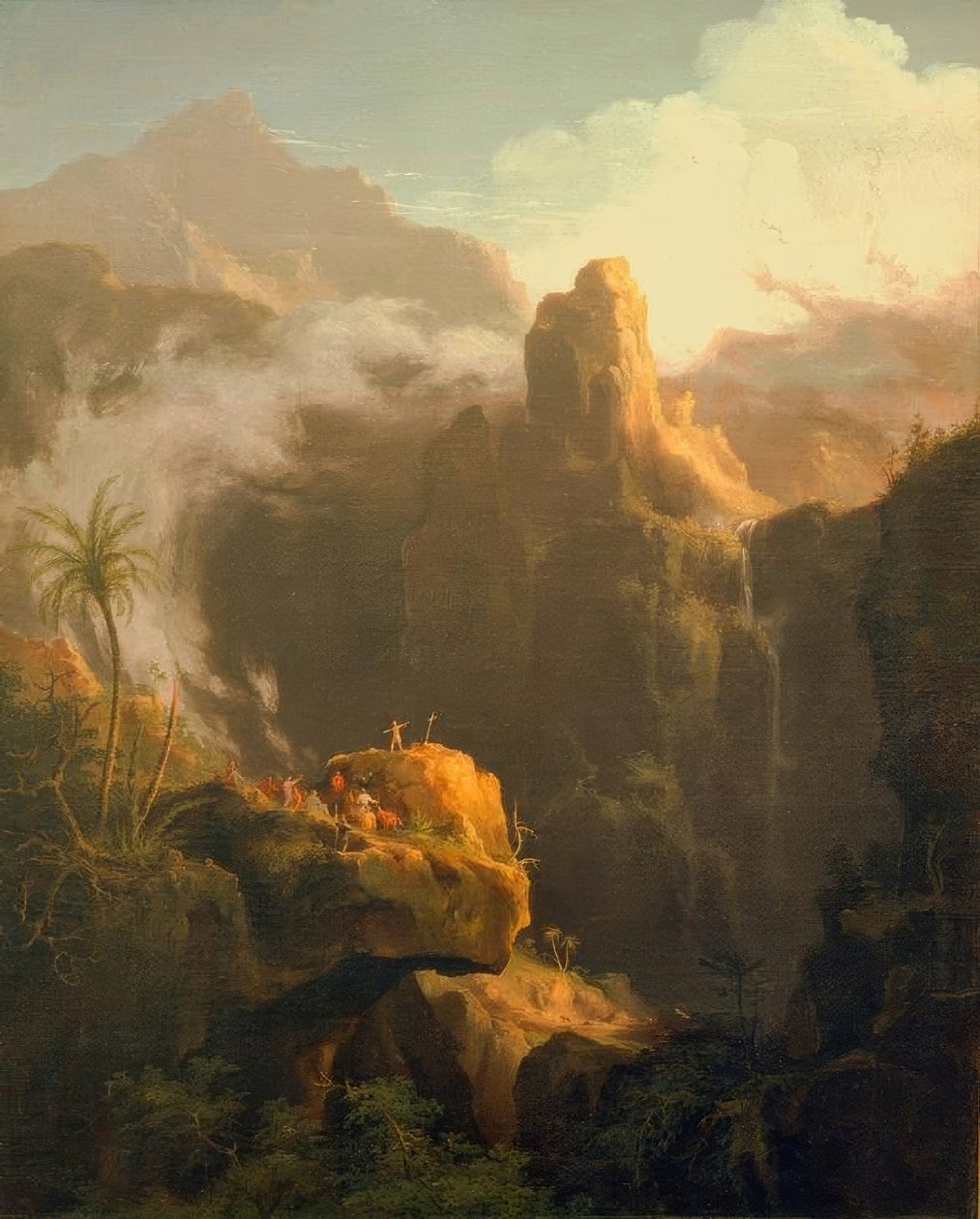 Maisemakompositio, St. John in the Wilderness tekijältä Thomas Cole