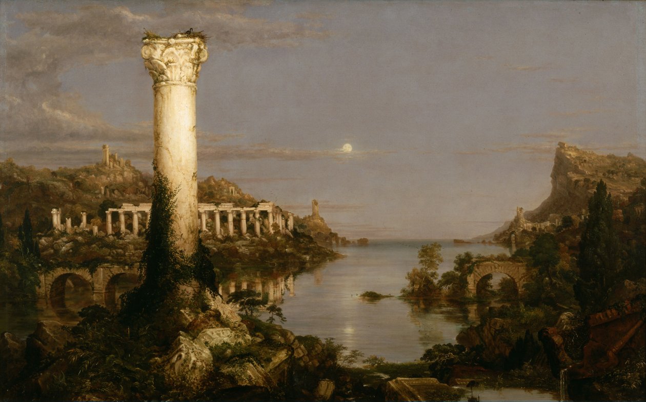 Imperiumin kulku. Autioitus tekijältä Thomas Cole
