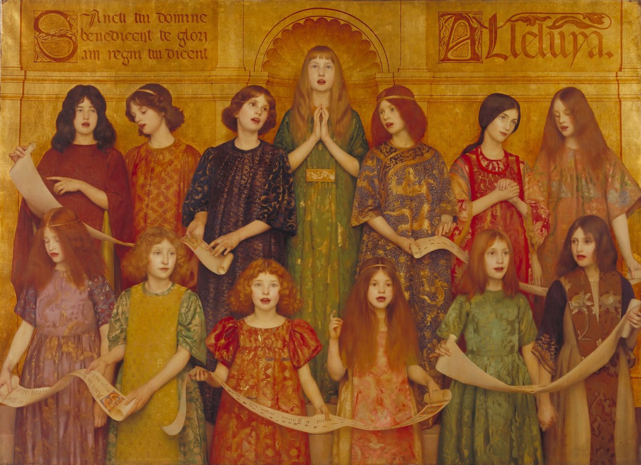 Halleluja tekijältä Thomas Cooper Gotch