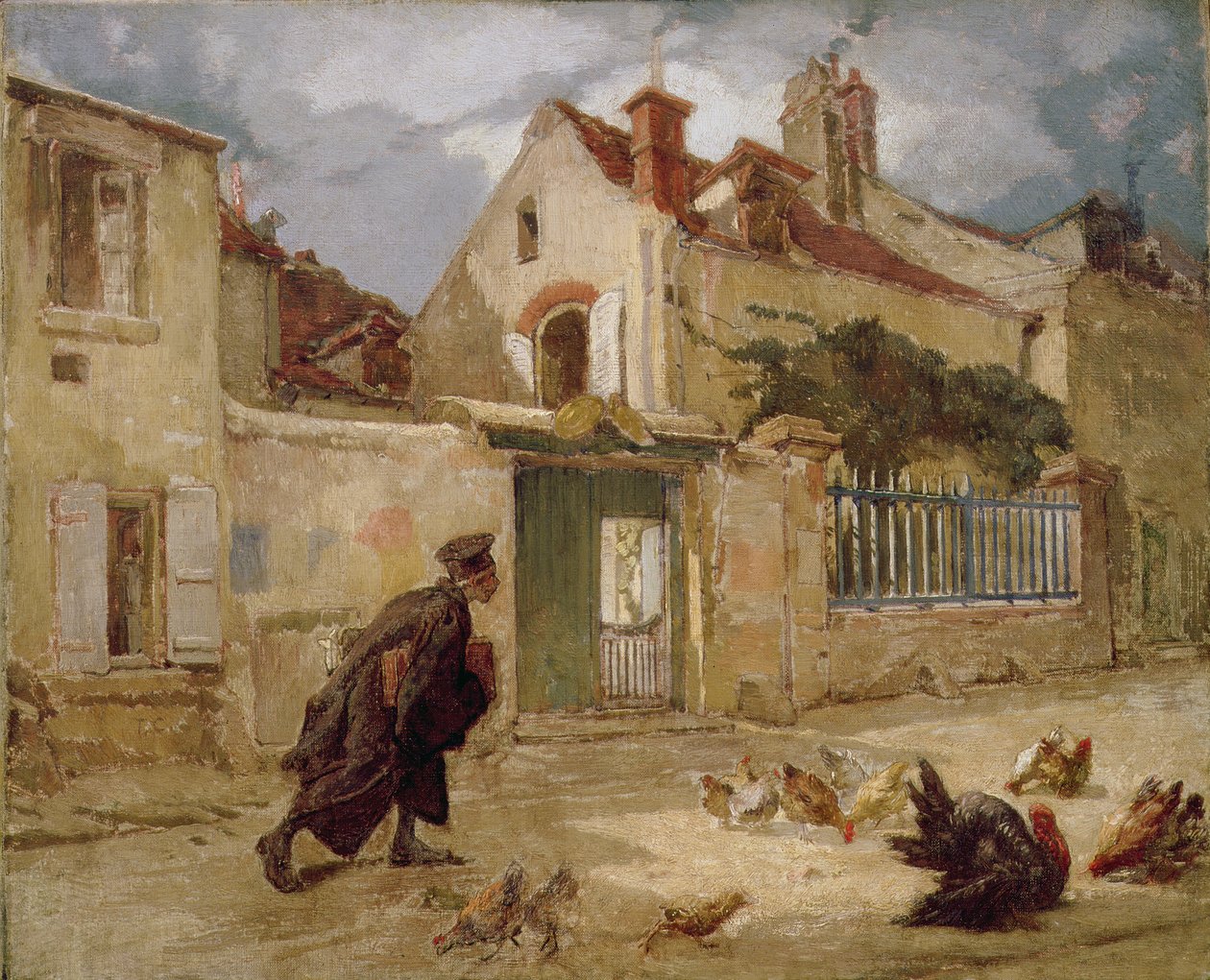 Asianajaja menossa oikeuteen, 1859-60 tekijältä Thomas Couture