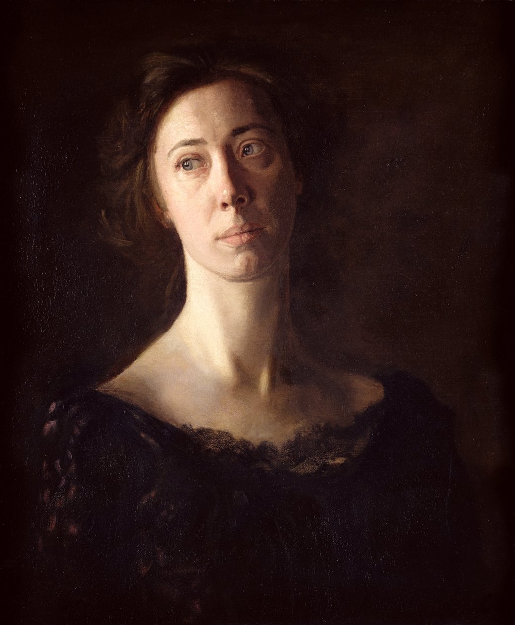 Clara J. Matherin muotokuva tekijältä Thomas Eakins