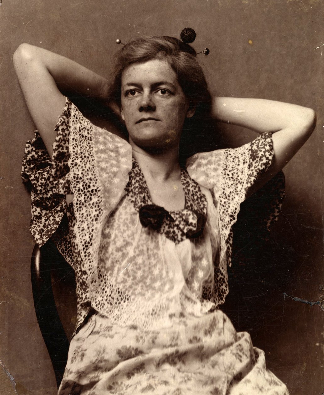 Muotokuva Thomas Eakinsin kälystä, Elizabeth MacDowell Kenton, 1885 tekijältä Thomas Eakins