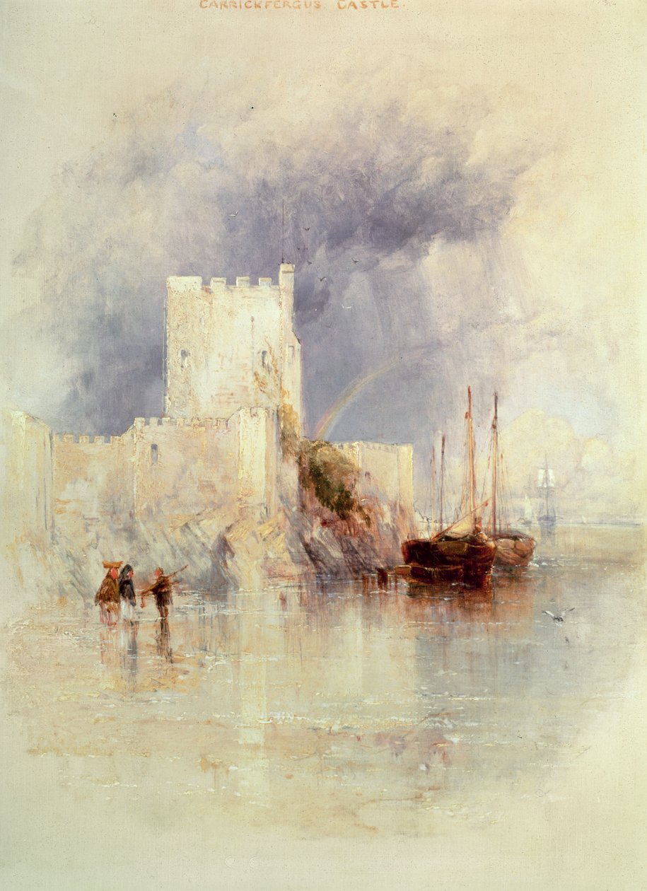 Carrickfergus, Irlanti tekijältä Thomas Creswick