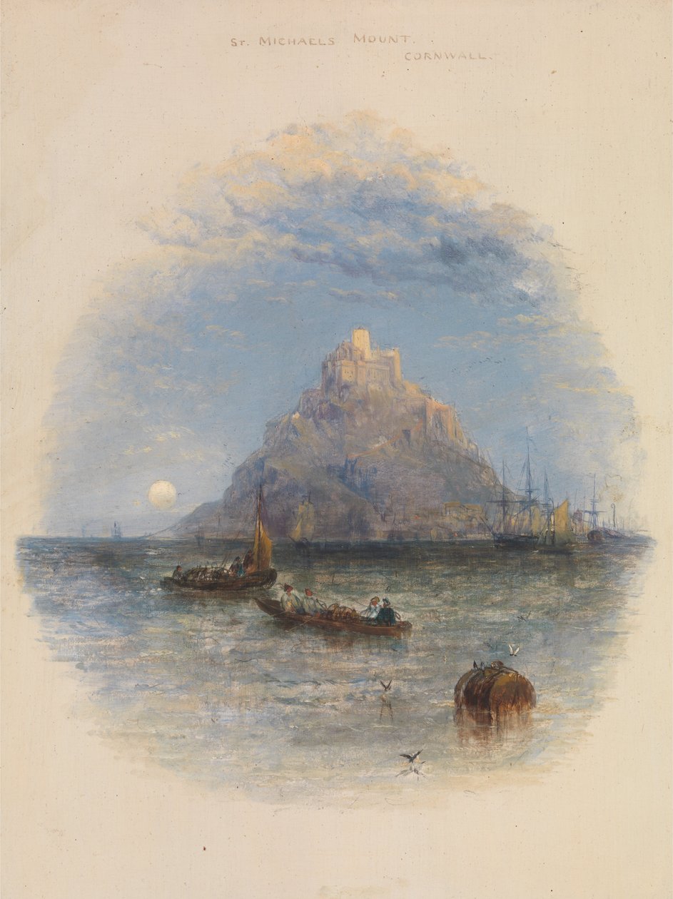Michaels -vuori, Cornwall tekijältä Thomas Creswick