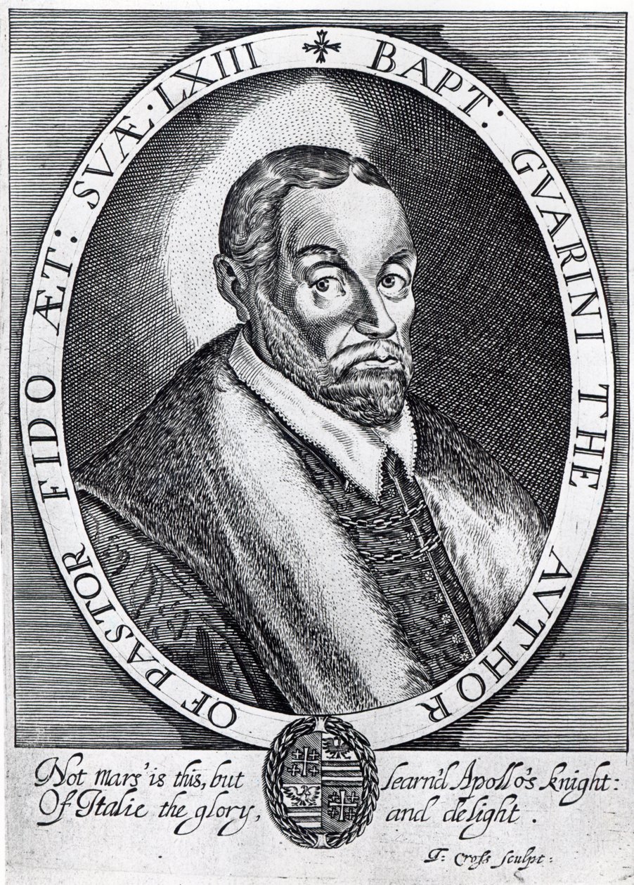 Battista Guarini, "Il Pastor Fido" -elokuva, 1647 tekijältä Thomas Cross