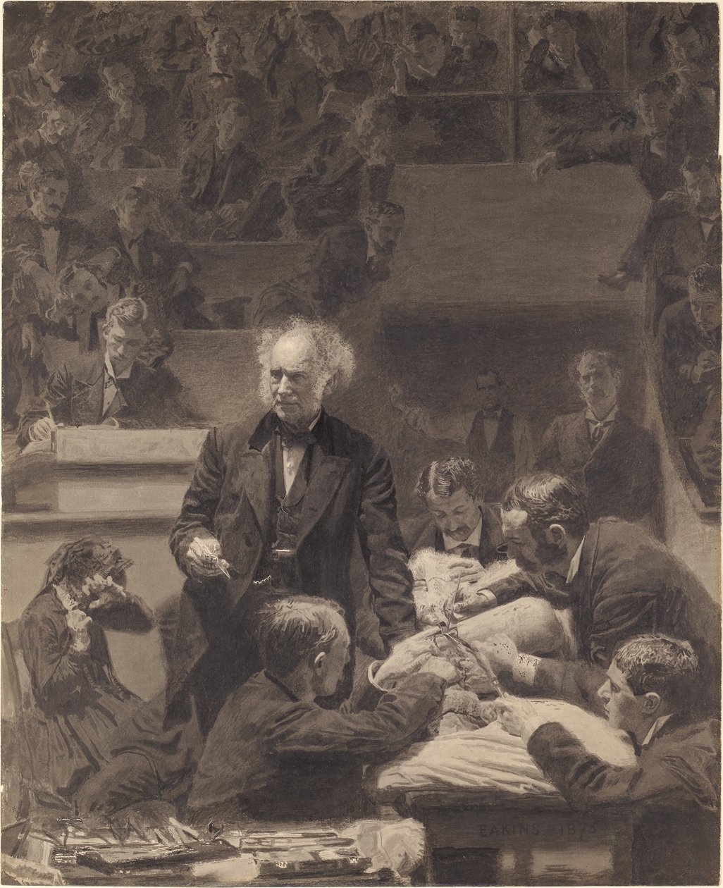 Gross Clinic, G91 tekijältä Thomas Eakins