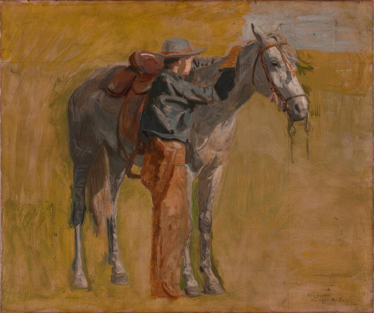 Th. Eakins, Cowboy (tutkimus) tekijältä Thomas Eakins