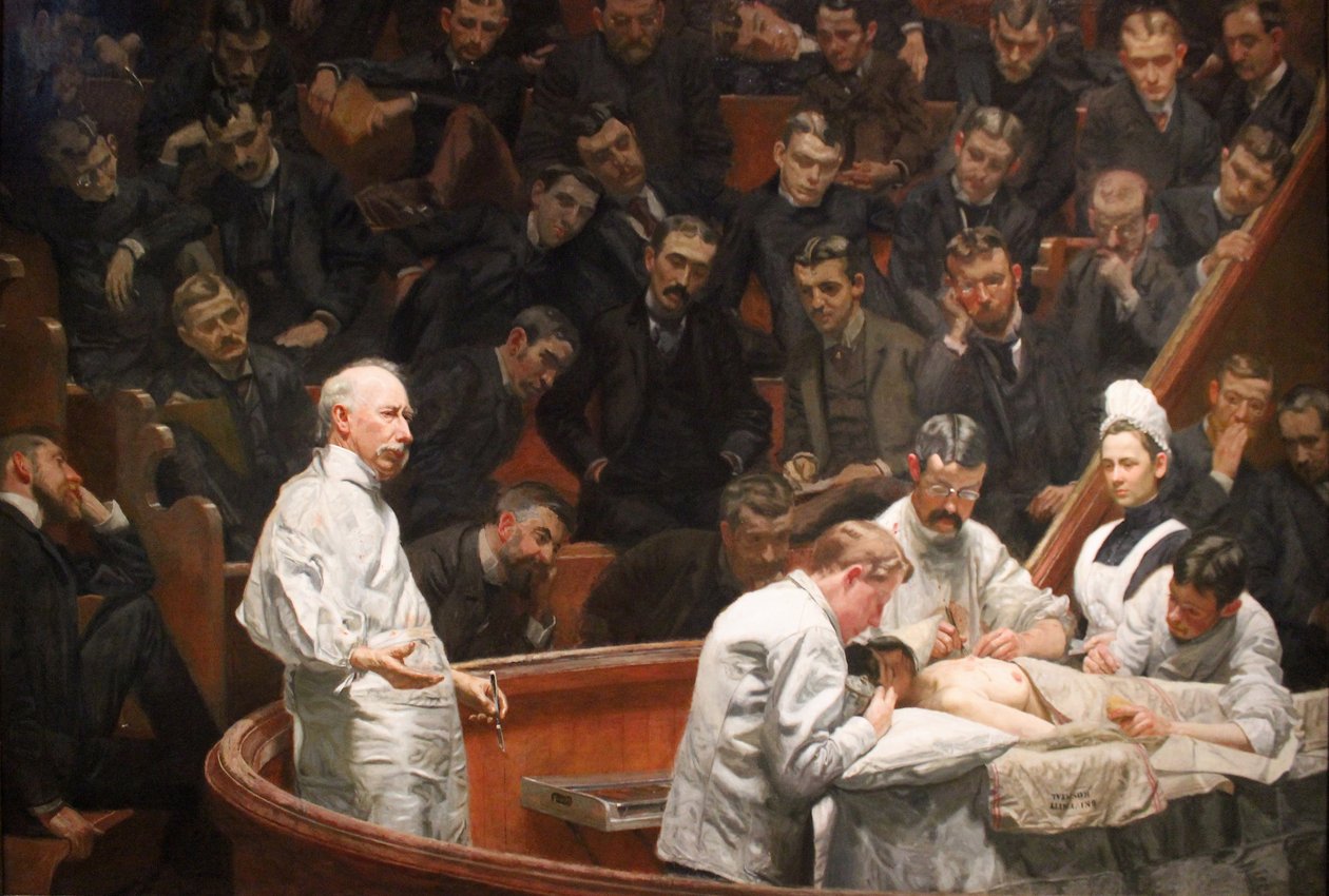 Agnew klinikka tekijältä Thomas Eakins