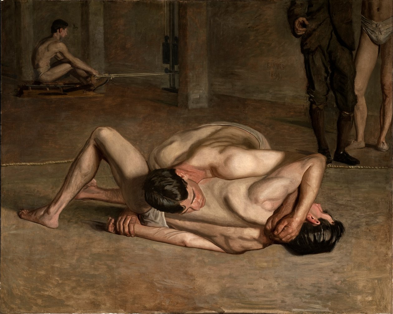 Painijat tekijältä Thomas Eakins