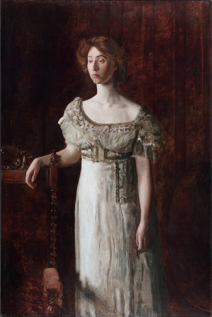 Helen Monteverde Parkerin vanhanaikainen mekko tekijältä Thomas Eakins
