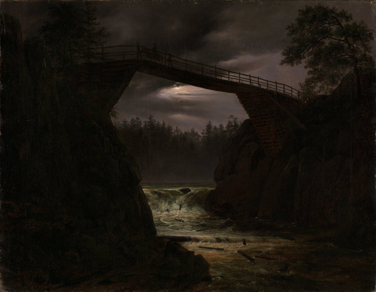 Haugen silta Arendalin ulkopuolella tekijältä Thomas Fearnley