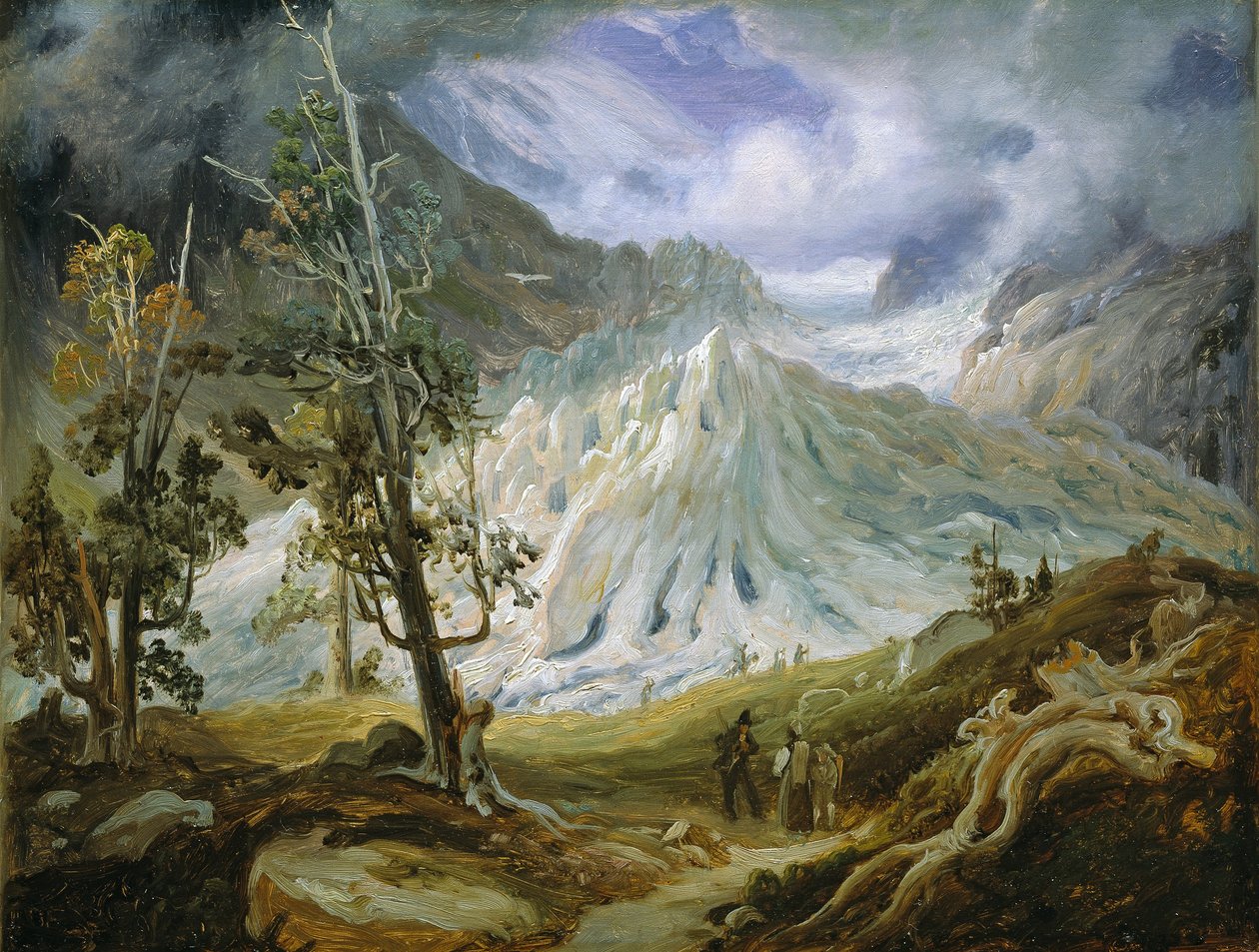 Grindelwaldgletscher tekijältä Thomas Fearnley
