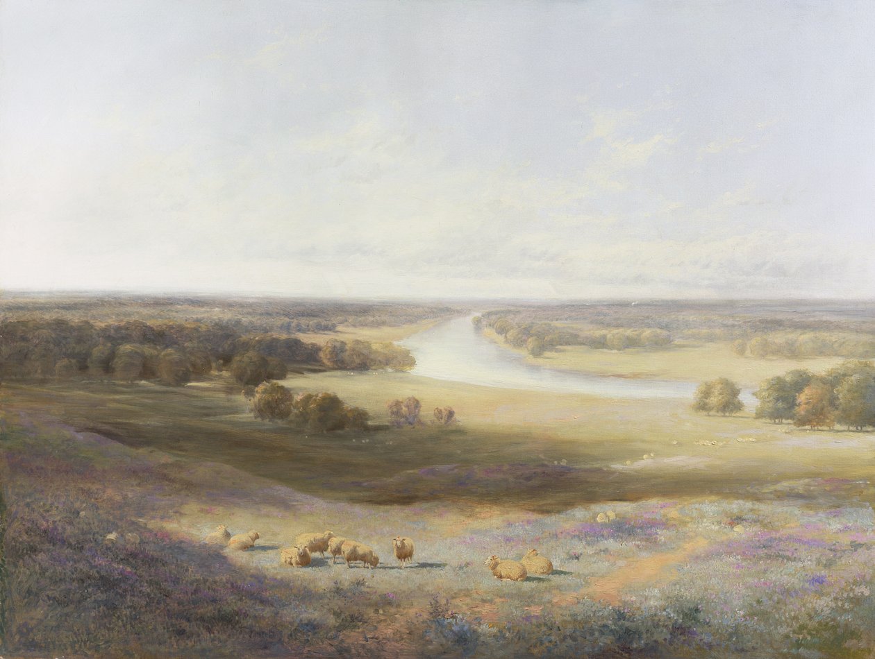 Näkymä Richmondista tekijältä Thomas Francis Wainewright