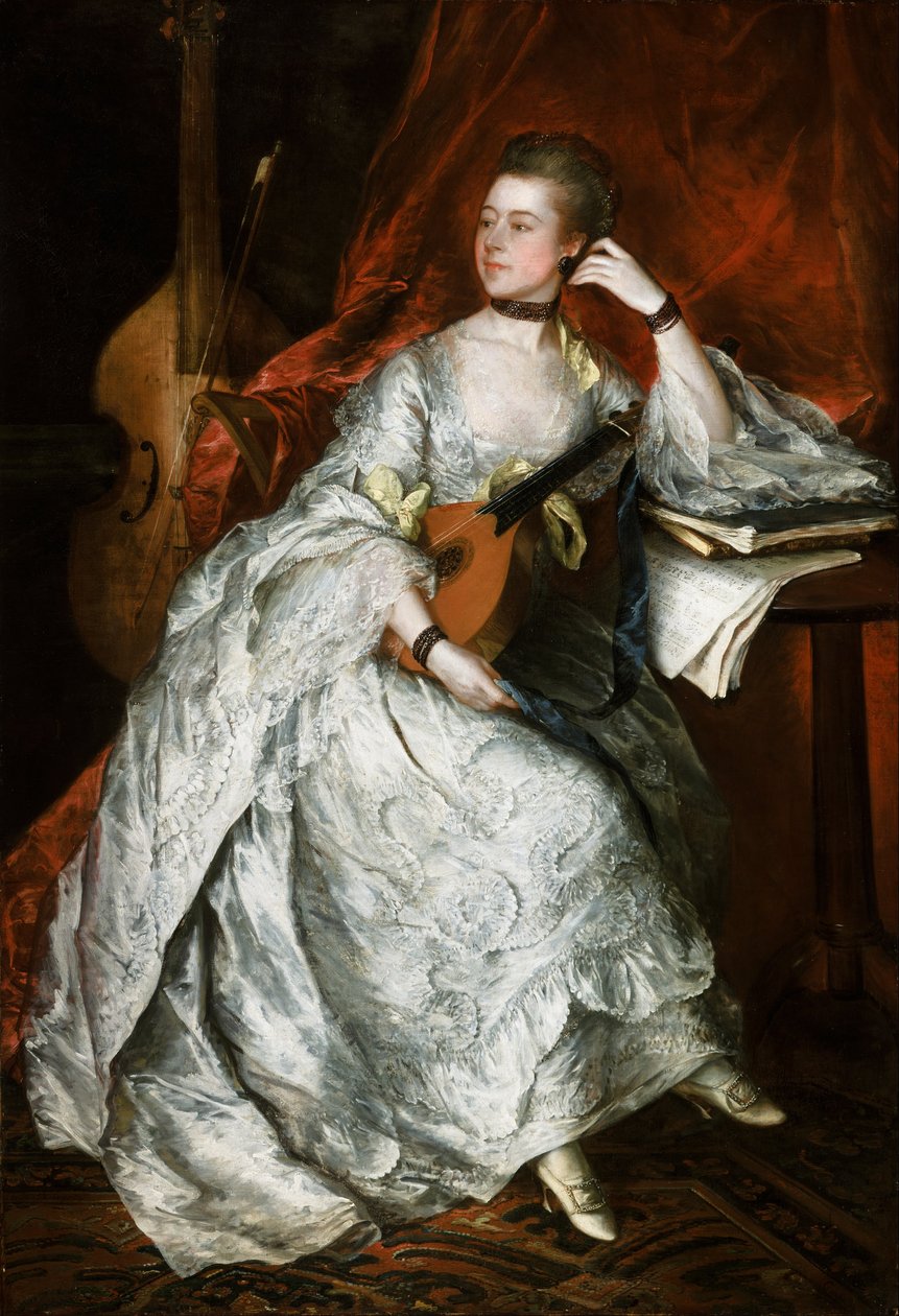 Ann Ford (myöhemmin rouva Philip Thicknesse) tekijältä Thomas Gainsborough