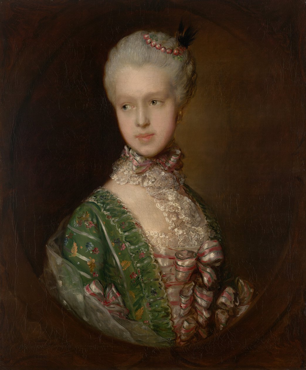 Elizabeth Wrottesley, myöhemmin Graftonin herttuatar tekijältä Thomas Gainsborough
