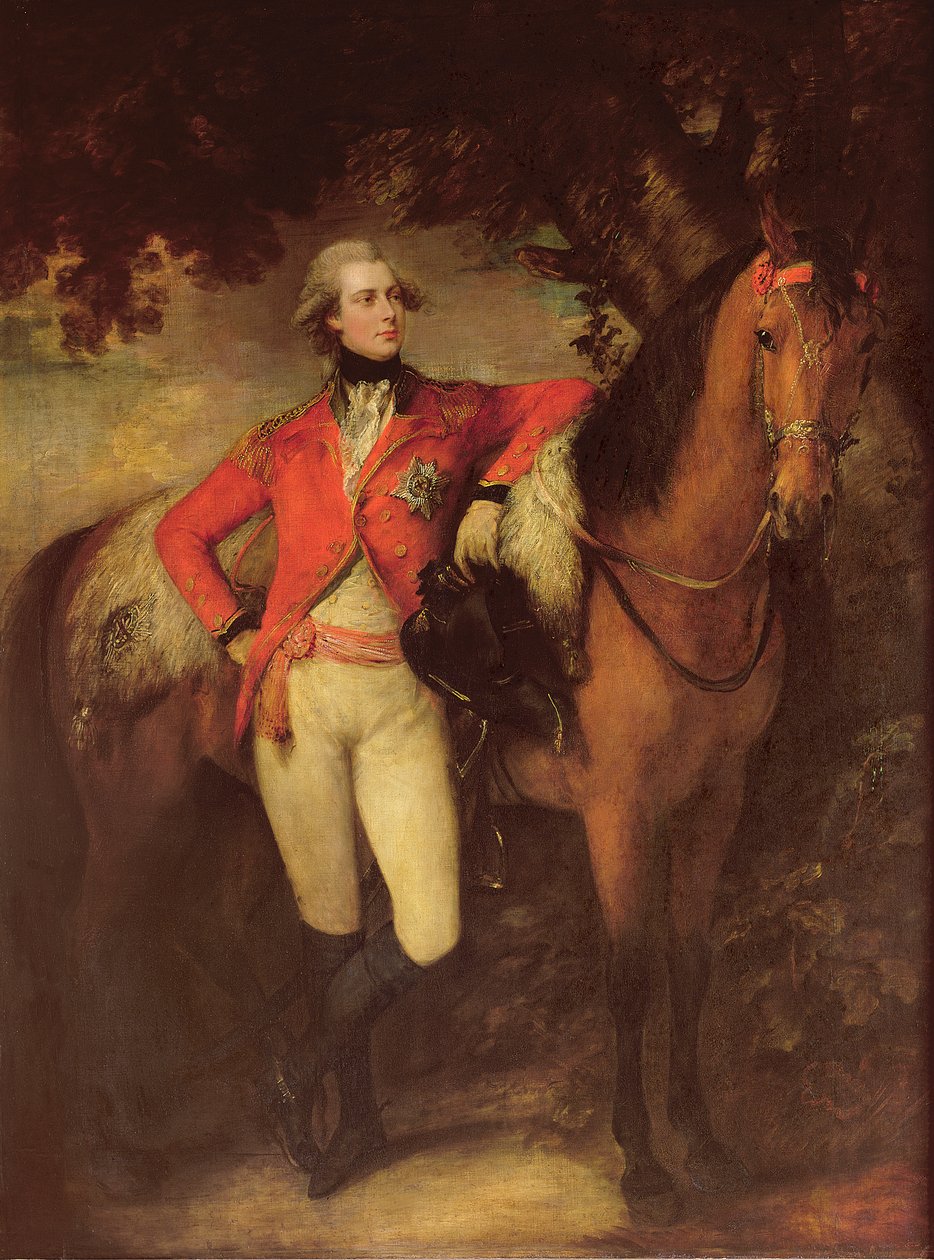 George IV Walesin prinssinä, 1782 tekijältä Thomas Gainsborough