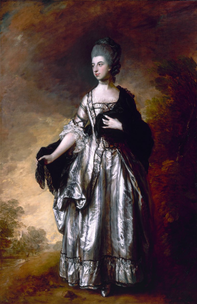 Isabella, varakreivi Molyneux, myöhemmin Seftonin kreivitär tekijältä Thomas Gainsborough