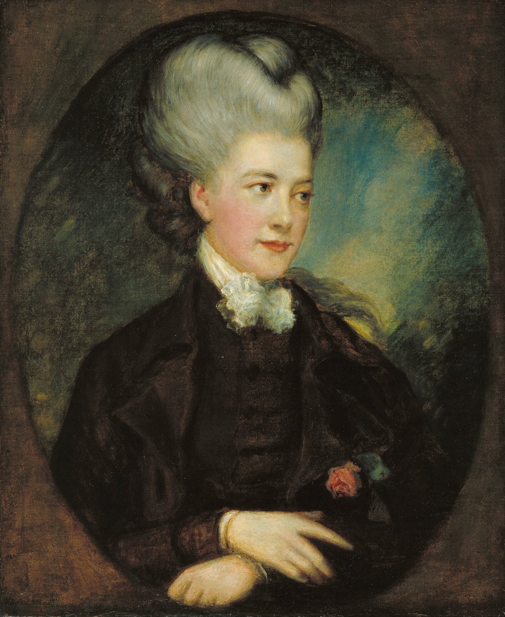 Lady Georgiana Poyntz, kreivitär Spencer tekijältä Thomas Gainsborough