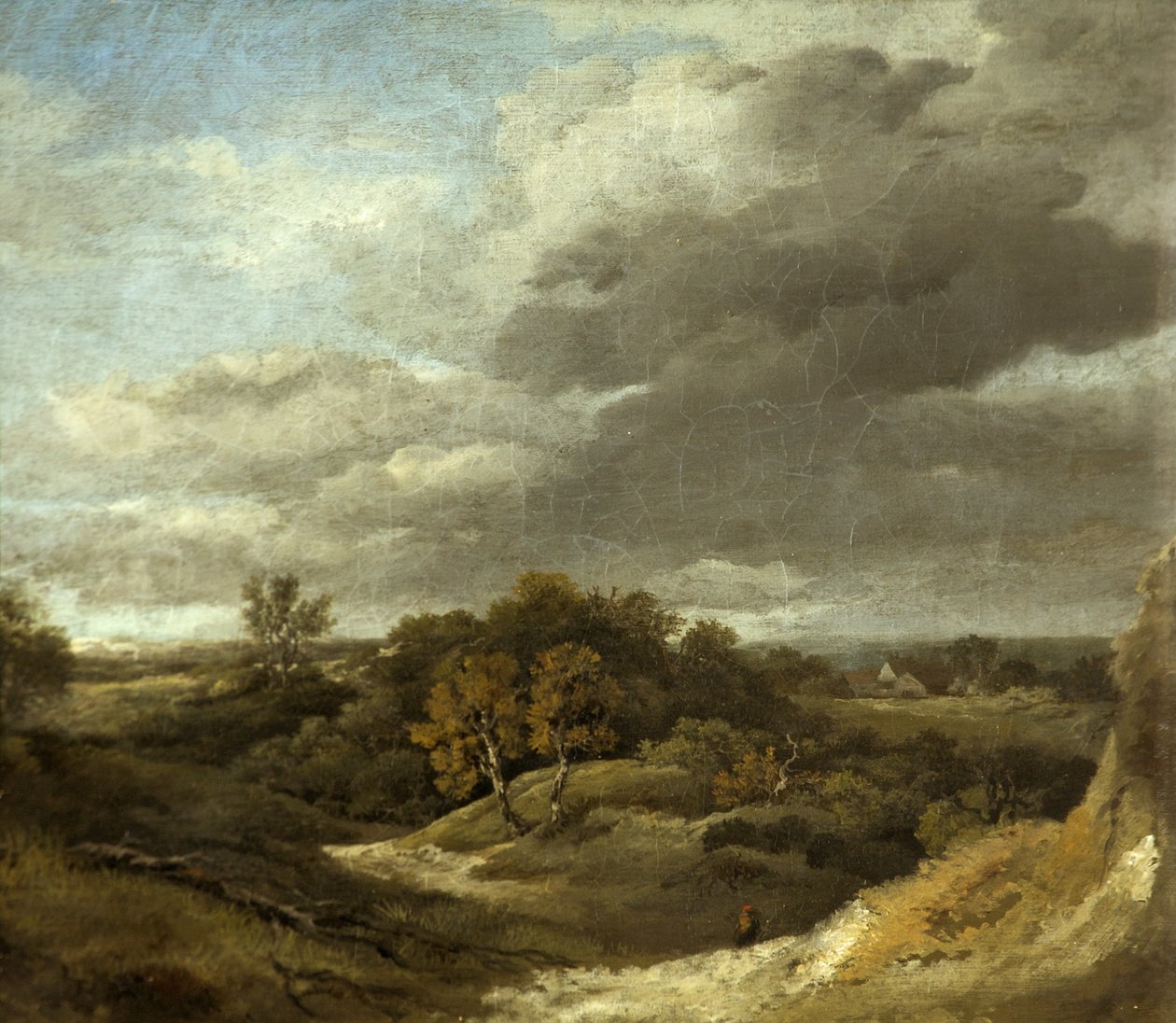 Maisema, noin 1747 tekijältä Thomas Gainsborough