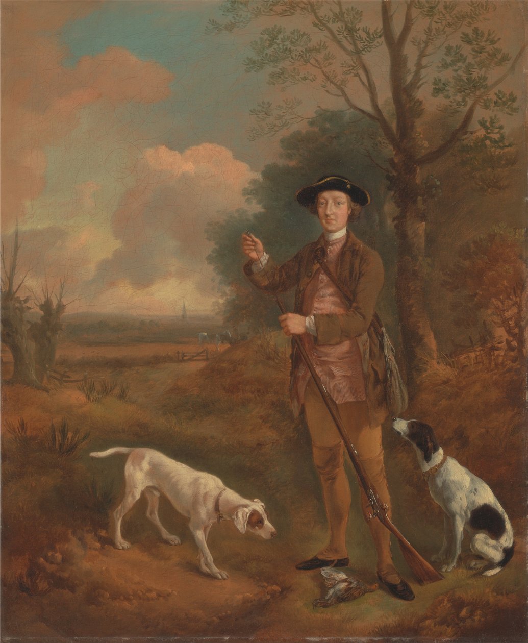 Majuri John Dade, Tannington, Suffolk tekijältä Thomas Gainsborough