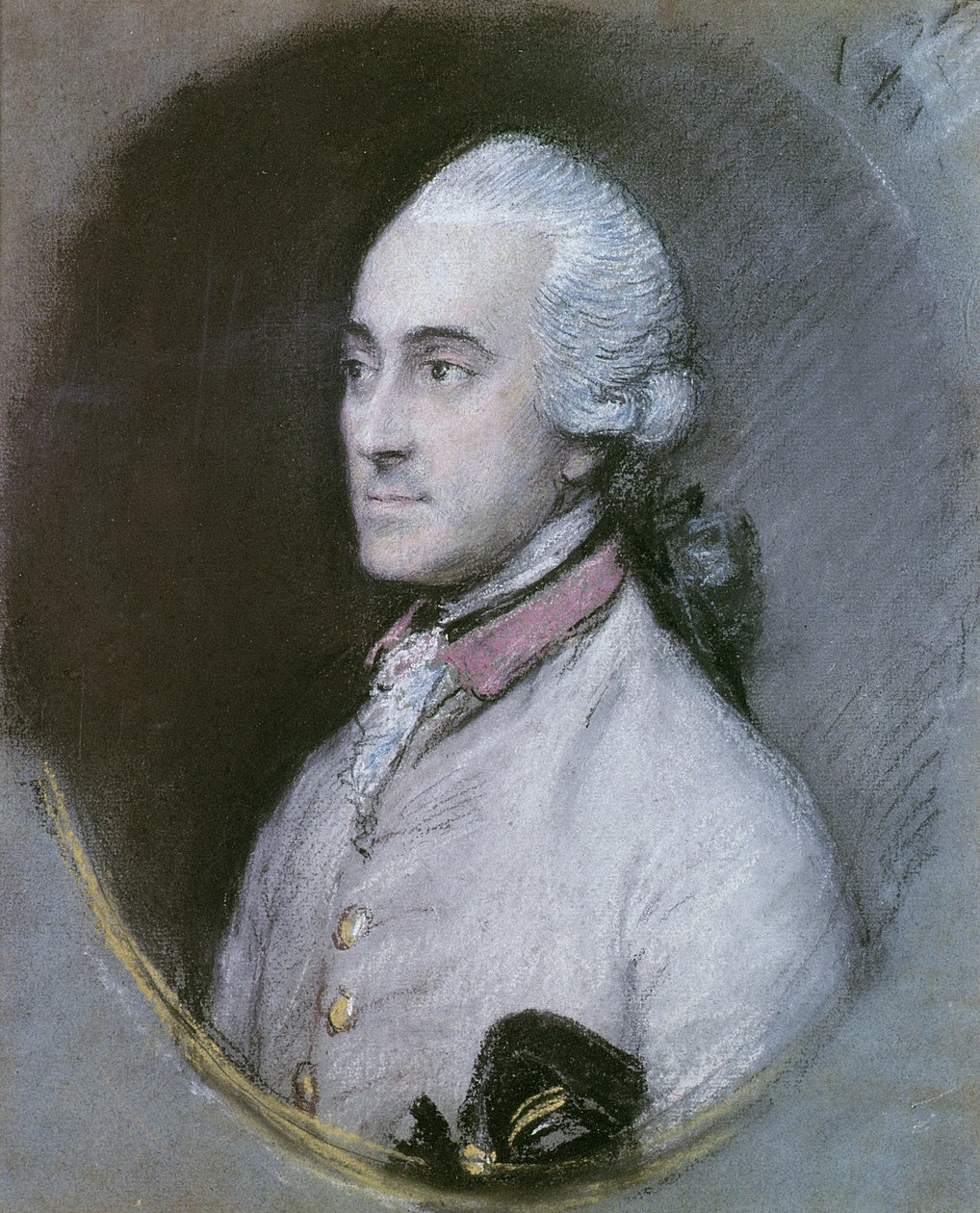 Muotokuva George Pittistä, 1. Baron Rivers (1721-1803) tekijältä Thomas Gainsborough