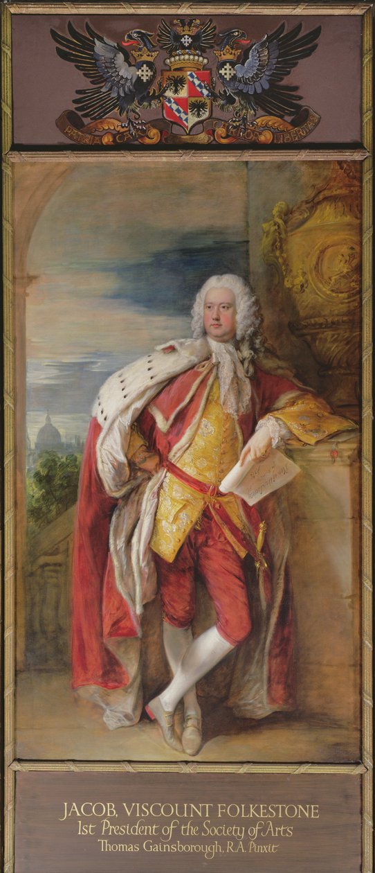 Huonekalut ja erilaiset esineet 1100- ja 1300-luvuilta tekijältä Thomas Gainsborough