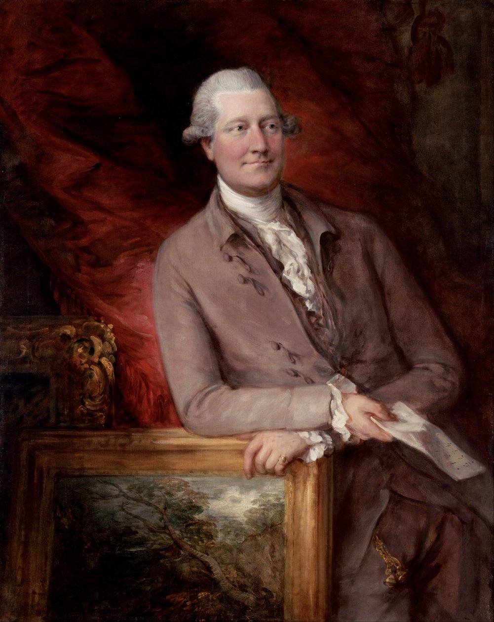 James Christien muotokuva (1730 tekijältä Thomas Gainsborough