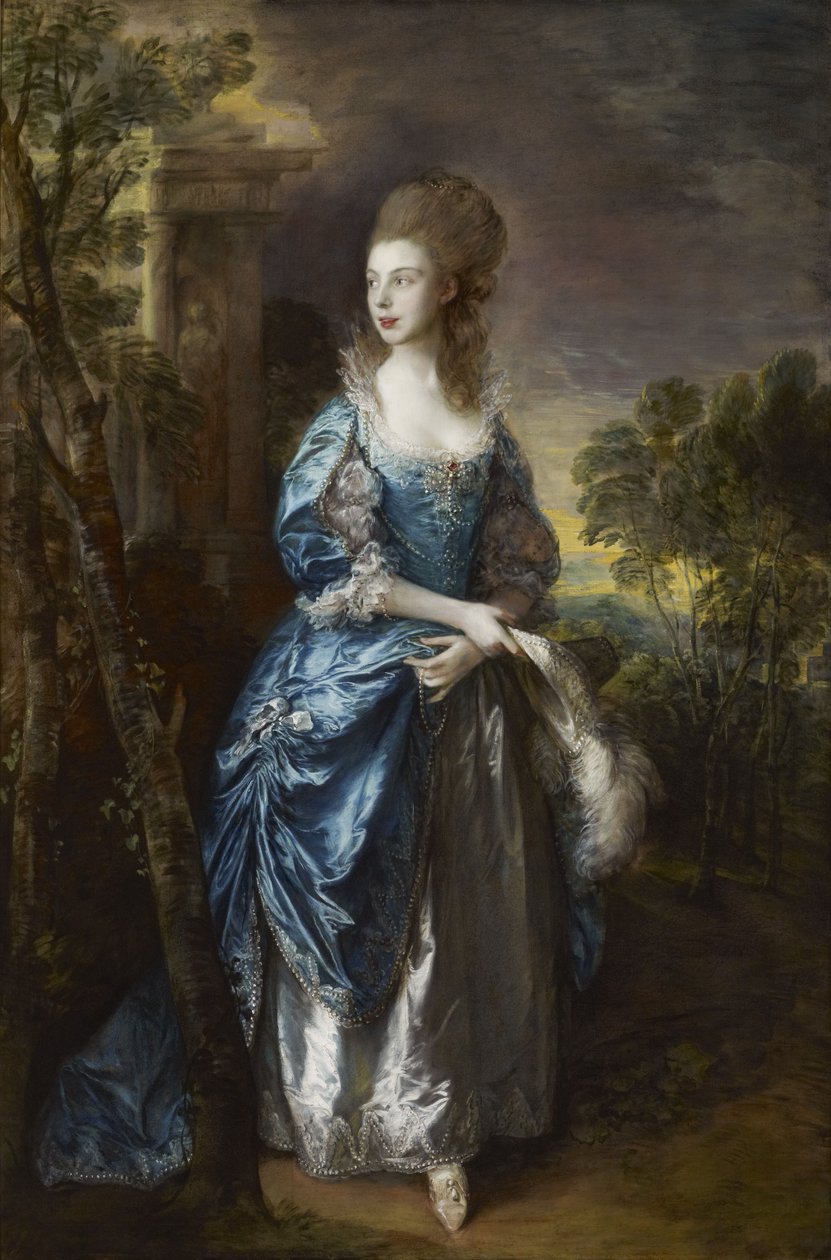Honin muotokuva. Frances Duncombe tekijältä Thomas Gainsborough