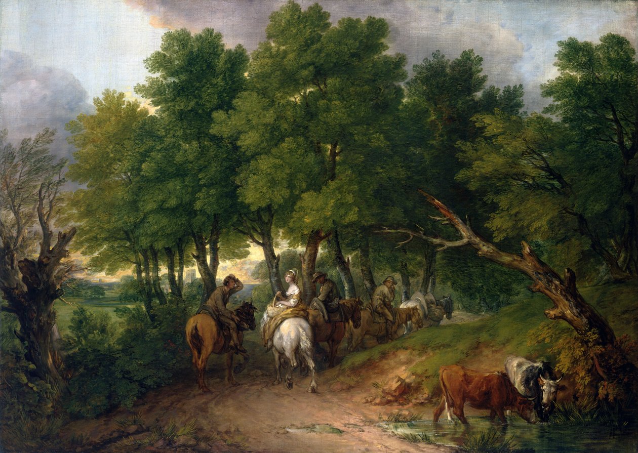 Tie markkinoilta tekijältä Thomas Gainsborough