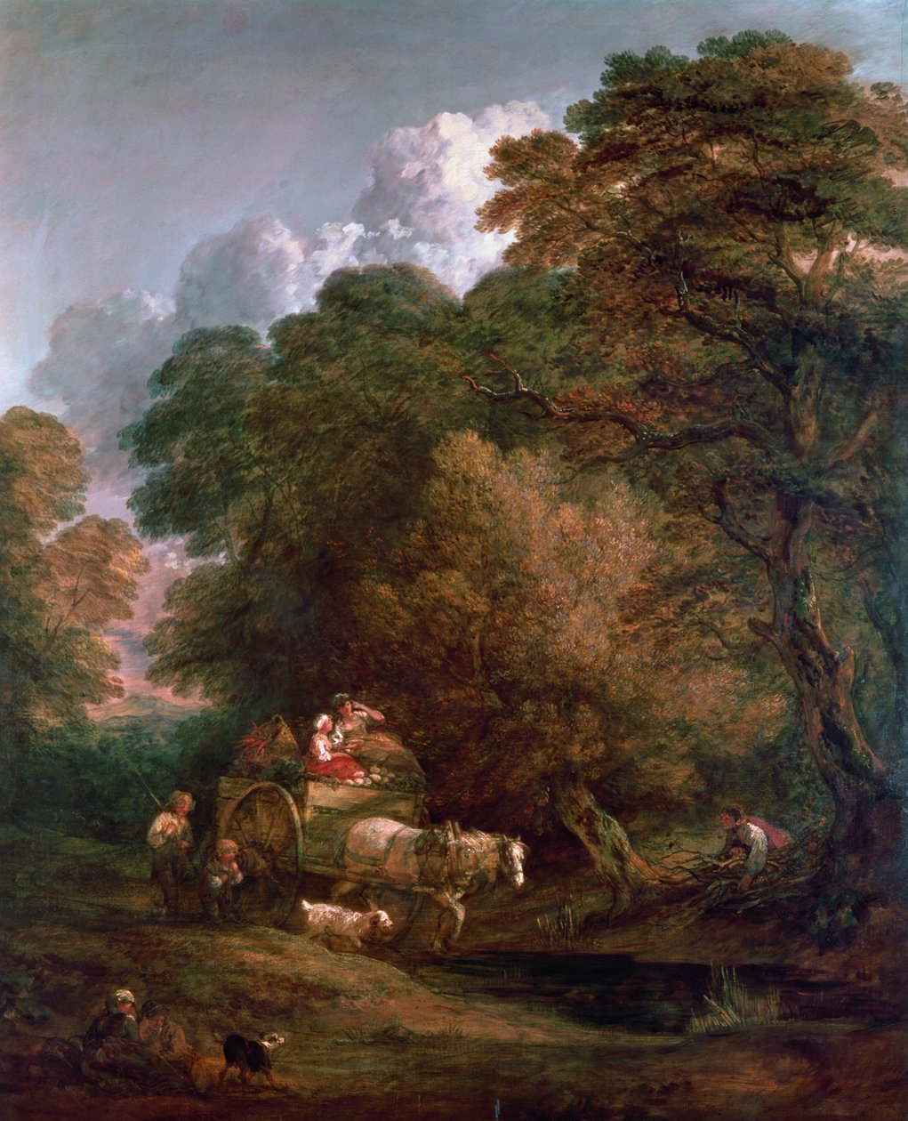 Kauppakärry, 1786 tekijältä Thomas Gainsborough
