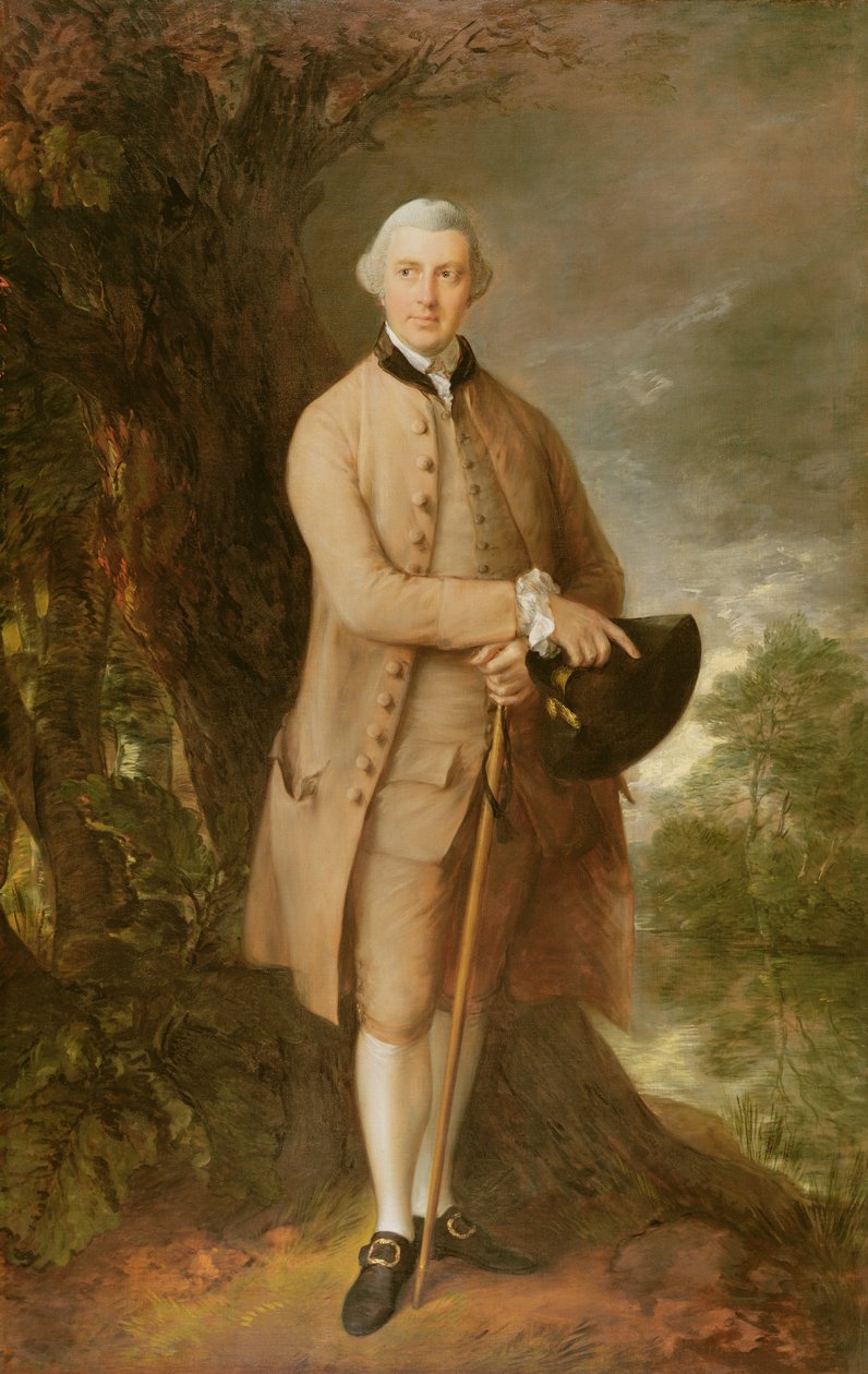 William Johnstone-Pulteney, myöhemmin 5. Baronet, n. 1772 tekijältä Thomas Gainsborough
