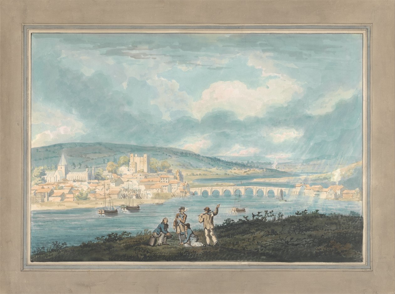 Rochester, Kent- pohjoisesta tekijältä Thomas Girtin