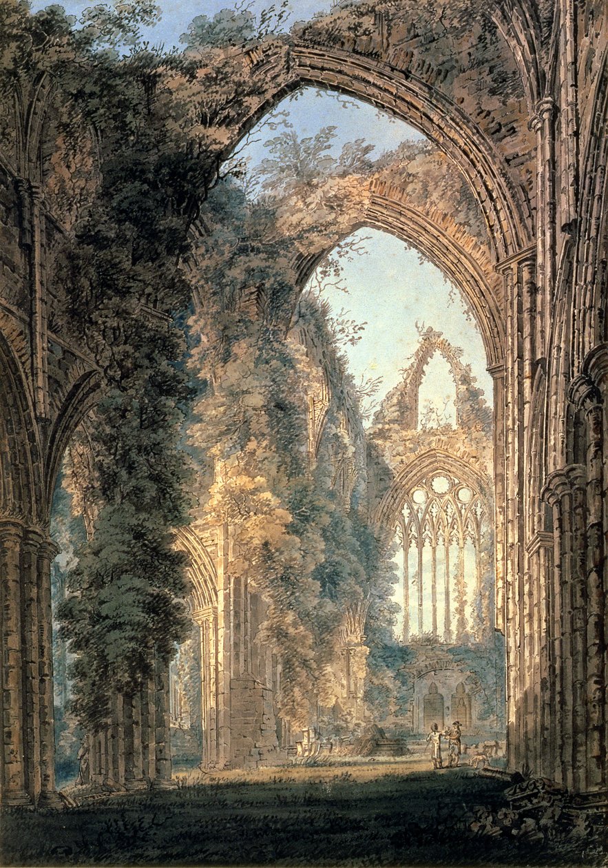 Tintern Abbey tekijältä Thomas Girtin