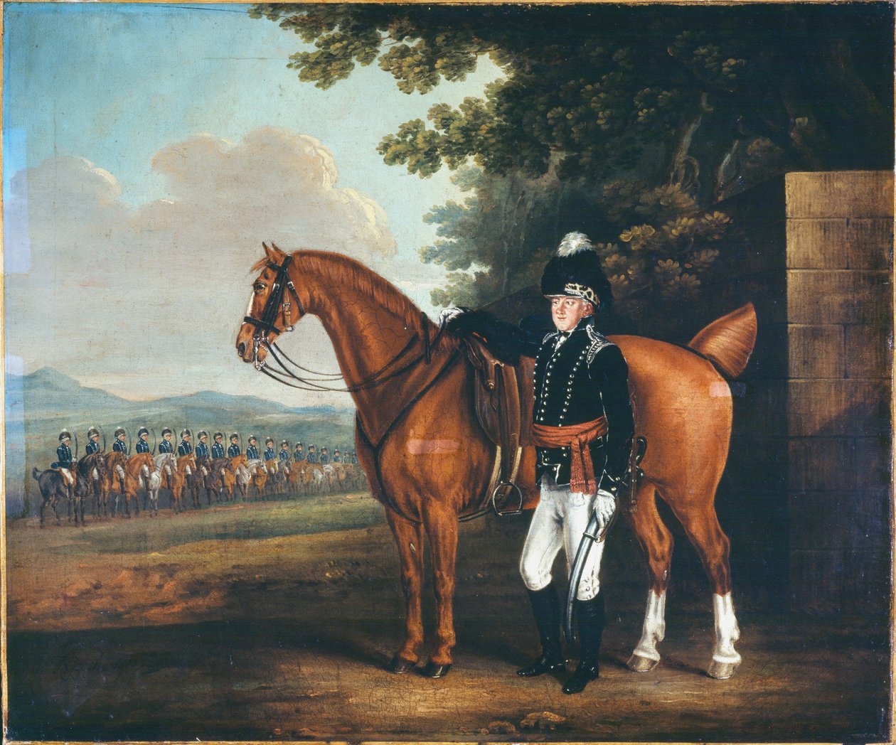 Eversti Thomas Cooper Everitt, 1800 tekijältä Thomas Gooch
