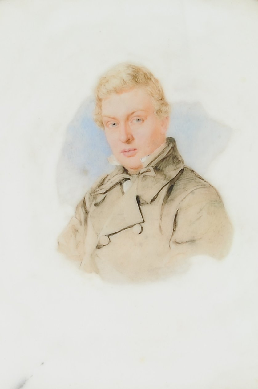 Muotokuva William James Blacklockista, n. 1840 (wc paperilla) tekijältä Thomas Heathfield Carrick