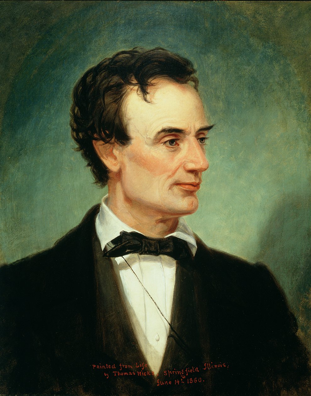 Abraham Lincoln, 1860 tekijältä Thomas Hicks